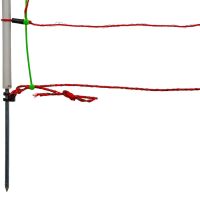 Schafnetz Kombi 90 cm – 50 m, elektrifizierbar mit Einzelspitze