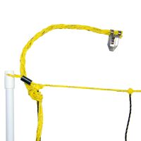 Schafnetz horinetz high energy mit Erdleiter | 90 cm hoch | 50 m lang | Doppelspitze | elektrifizierbar