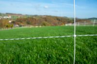 Schafnetz turbomax ® high energy braided plus earth| 90 cm hoch | 50 m lang | Doppelspitze | elektrifizierbar