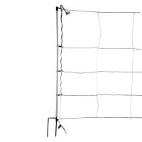 Schafnetz turbomax ® high energy braided plus earth| 90 cm hoch | 50 m lang | Doppelspitze | elektrifizierbar
