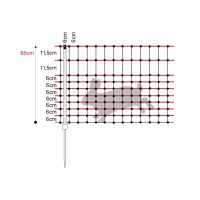horizont Kleintiernetz | 65 cm hoch | 50 m lang |...