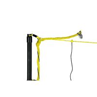 Wolfsabwehrnetz | 145 cm hoch | 50 m lang | Doppelspitze | elektrifizierbar