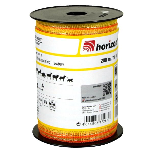Weidezaunband farmer® T10-O | 200 m | 10 mm | 3 Leiter