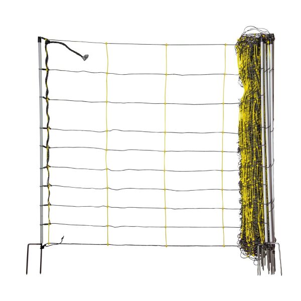 Schafnetz livestok 105 cm – 50 m, elektrifizierbar mit Doppelspitze