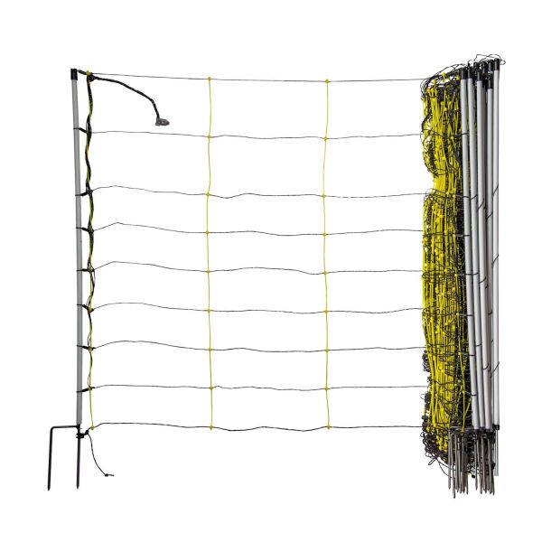 Schafnetz livestok | 90 cm hoch | 50 m lang | Doppelspitze| elektrifizierbar