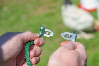 Geflügelnetz ranger® security 105 cm – 50 m, Einzelspitze ohne Strom