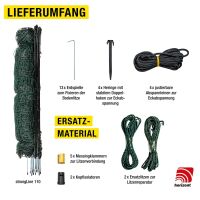 Hundezaun STRONGLINE 110 – 110 cm hoch, 25 m mobil & extra stabil