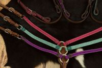 Minishetty / Shetty Glitzer Westernset, Kopfstück und Vorderzeug