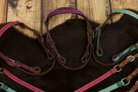 Minishetty / Shetty Glitzer Westernset, Kopfstück und Vorderzeug