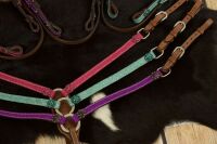 Minishetty / Shetty Glitzer Westernset, Kopfstück und Vorderzeug