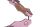 Glitzer Trense Krone pink Shetty/Minishetty