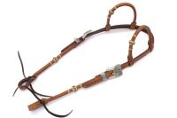 Zweiohr Westerntrense mit Genickriemen und...