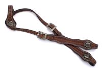 Einohr Westerntrense, Vintage Look, Zaumzeug punziert,...