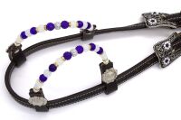 Zweiohr Show Westerntrense schwarz mit...