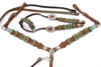 Federoptik Westerntrense, Set aus Kopfstück mit...