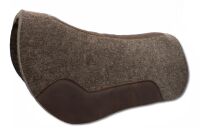Western Filzpad, roundskirt kurz mit dunkelbraunem Leder...