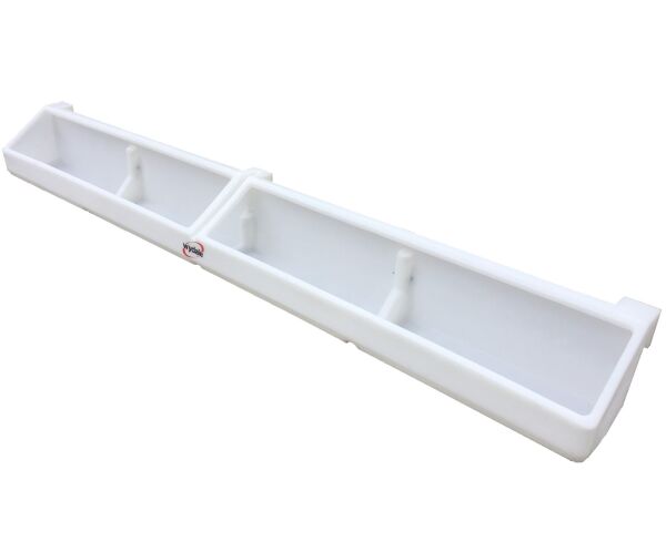 Futtertrog 3,00m für Wandmontage