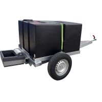 Weidefass Anhänger 800 l – Ungebremster...