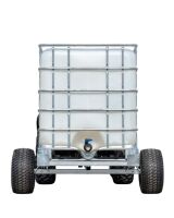 Weidefass - Anhänger für 1000 l IBC –...