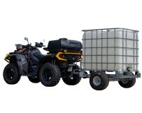Weidetränke-Anhänger für 1000 l IBC – Mobile Tränkelösung