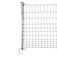 Hundezaun Easy 90 cm bis 105 cm  bis 50 m elektrifizierbares Mobilzaun-Set mit Doppelspitze für sicheren Hundeauslauf