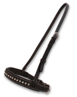 Super Soft Mouth Closer dunkelbraun mit Strasssteinchen