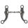 Western show snaffle bit mit Gravur, sweet iron, 12,5cm