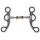 Snaffle Westernbit doppelt gebrochen mit Shanks 12,5 Baby-Bit