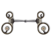 Colt breaker Westernbit einfach gebrochen, Snaffle Bit, 13,5