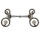 Colt breaker Westernbit einfach gebrochen, Snaffle Bit, 13,5