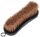 Mini Pferdebürste Deluxe braun/schwarz