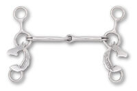 Trainings Bit, Western Bit einfach gebrochen mit Shanks...