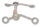 Western Snaffle Bit mit Kupferrolle 12,5cm