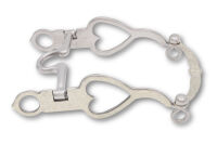 Western Kandare, Spade Bit, 11,5 cm, Curb Bit, Shanks