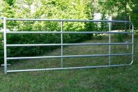 Weidetor verzinkt verstellbar 205-600 cm, 110 cm hoch