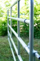 Weidetor verzinkt verstellbar 205-600 cm, 110 cm hoch