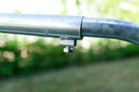 Weidetor verzinkt verstellbar 205-600 cm, 110 cm hoch