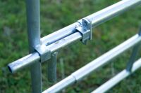 Weidetor verzinkt verstellbar 205-600 cm, 110 cm hoch