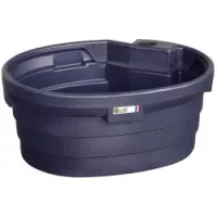Weidetränke Ovale Superbac 650 l – Tränkwanne mit Innenrand für Pferde & Rinder