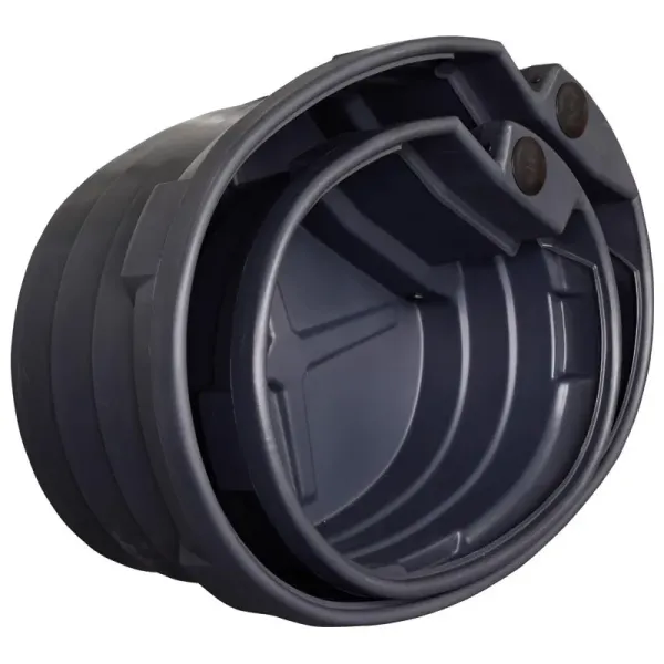 Weidetränke - Ovale Superbac 1000 l – Tränkwanne mit Innenrand für Pferde, Rinder & Weidetiere