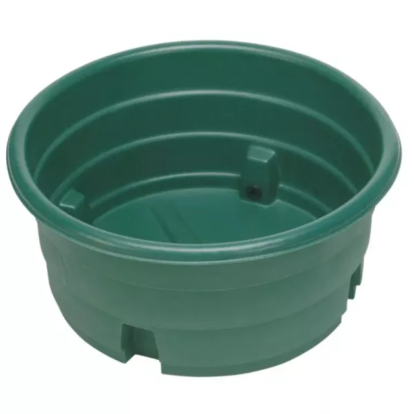 Weidetränke Eco 450 L grün – stabile Tränkwanne für Pferde, Rinder & Weidetiere