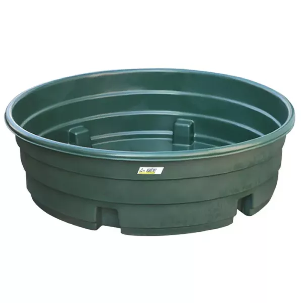 Weidetränke Eco 1400 L grün – extra große Tränkwanne für Pferde, Rinder & Weidetiere