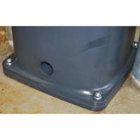 Weidetränke - Montagesäule für den Boden - Thermo S 400 mm für POLYSPRING II