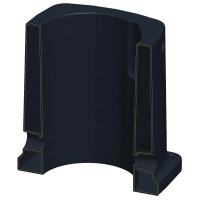 Weidetränke - Montagesäule für den Boden - Thermo S 400 mm für POLYSPRING II