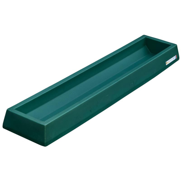 Weidetrog 30 l – robuster Futtertrog 1,50 m für Pferde & Rinder