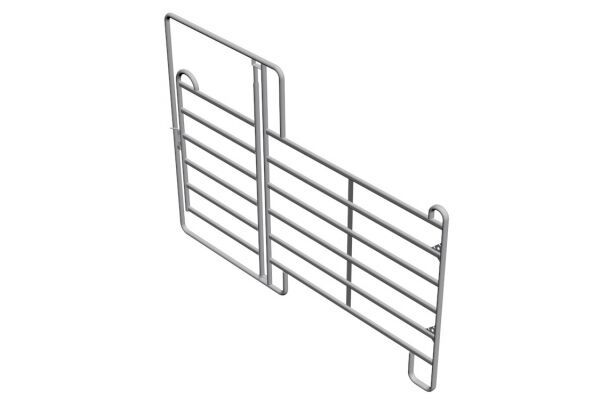 Weidepanel mit Tor – 3,60 m 6-lagig, feuerverzinkt