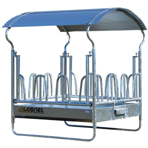 Viereck-Palisadenraufe RTF – Heuraufe für Pferde & Rinder