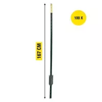 T-Pfosten ECO 1,67 m – Stahlpfahl im 50er-Bund