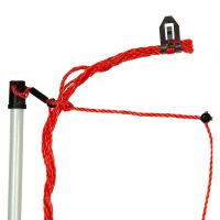 Schafnetz 105 cm – 50 m mit Fiberglaspfählen & Doppelspitze