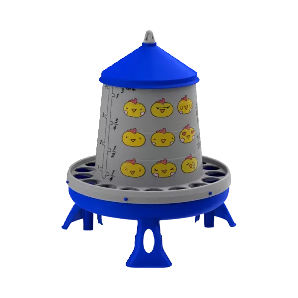 Geflügeltrog Chips Füße blau 4kg